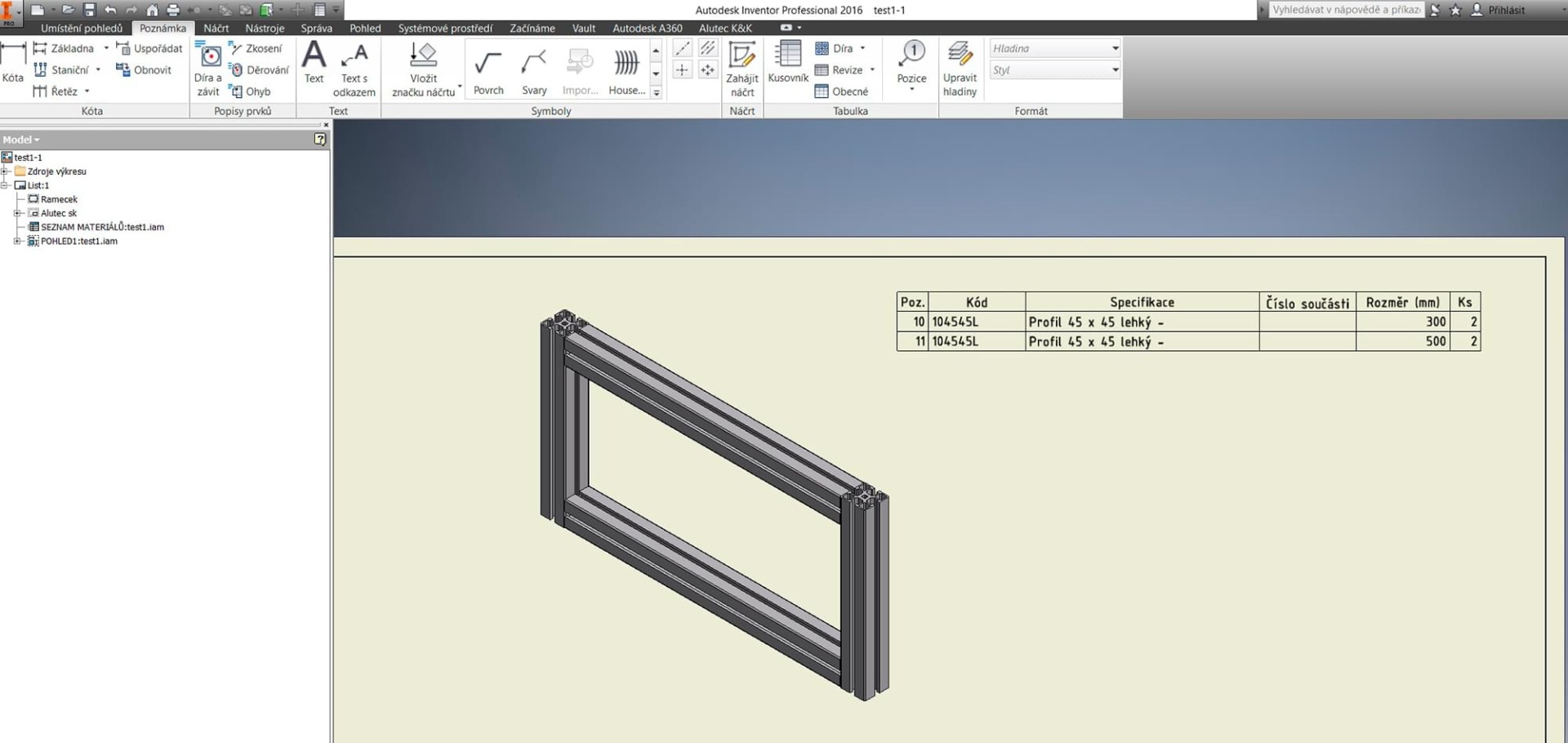 3D-Bibliotheken für Inventor | ALUTEC KK s.r.o.
