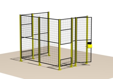 ALUTEC KK - ocelové ochranné oplocení TROAX