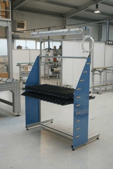 ALUTEC KK - montážní stojan kabelových svazků