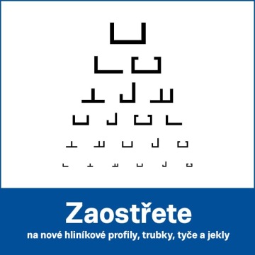 ALUTEC KK představuje e-shop se standardními alu profily