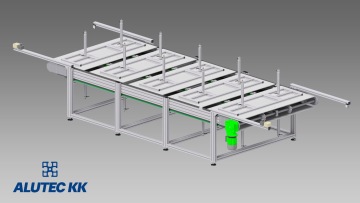 destičkový článkový dopravník