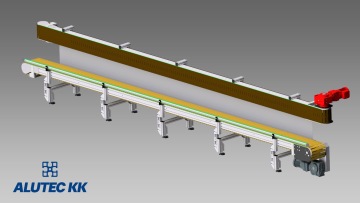 destičkový článkový dopravník