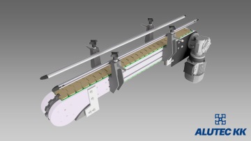 destičkový článkový dopravník