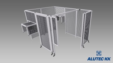 hliníkové ochranné oplotenie