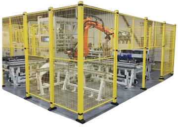 Novinka - Ocelové oplocení