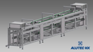 remeňové dopravníky s unášačmi