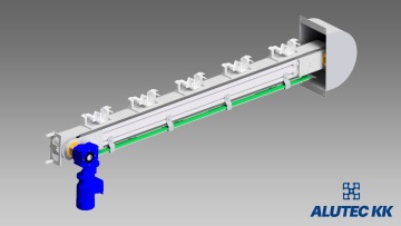 remeňové dopravníky s unášačmi
