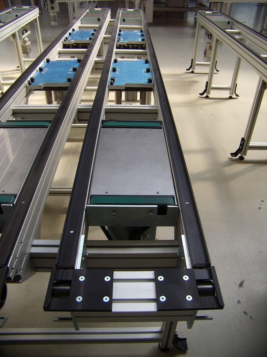 Pallet conveyor system ALUTEC KK s.r.o.